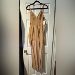 Japna Tan Jumpsuit